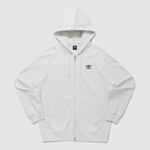 엄브로후드집업 PQA UQ123CFT17-WMG 에센셜 후드 집업 / WHITE MELANGE