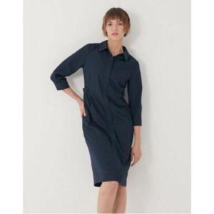 올리비아로렌 MG01 허리비죠 셔츠형 원피스 VOCOA3F7321