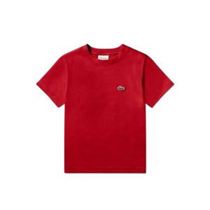 라코스테 키즈 레드 반팔 티셔츠 847025K_RCJ