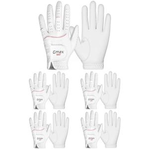 지맥스 프리미엄 울트라 올양피 여성 양손 골프장갑 5세트