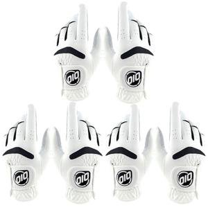 오아이오 OIO 프리미엄 반양피 남성 양손 골프장갑 3세트