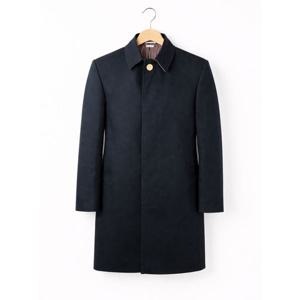 남성 톰브라운 메킨토시 발 칼라 클래식 오버코트 네이비 MOC001A-00249-415