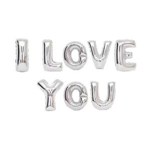 은박풍선 생일 기념일 홈 파티 아이러브유 은박 풍선 DD-09939