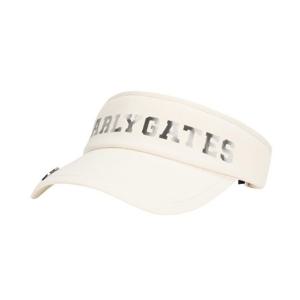 파리게이츠골프썬캡 PQS 511E1CP093_IV 남성 로고 러버 썬바이저 & 볼마커