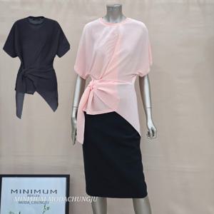 [미니멈]MD 랩리본 라운드 티셔츠  MD MYBAJI4160 Z_CJ