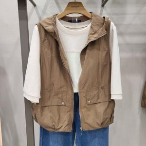 [크레송]볼륨이이쁜 후드조끼NFCFVP02_US