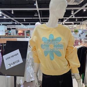 밀스튜디오 DP02 꽃모양포인트라운드티 LR3TSB113