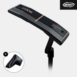 예스 코드7 포지드 01 퍼터 남여공용 블랙 블레이드 TOUR GRIP
