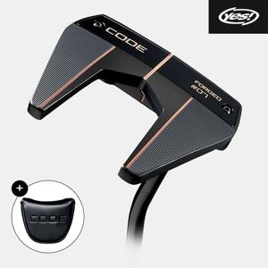 예스 코드7 포지드 07 퍼터 남여공용 블랙 말렛 TOUR GRIP