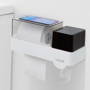 [반려] 굿리빙 화장실 휴지걸이 및 다용도 매직보관함 GMC-990