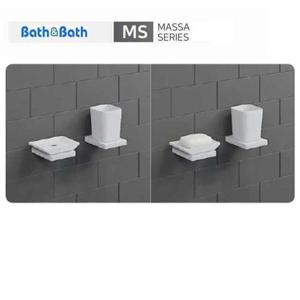 [오너클랜]인기상품 인조대리석 바스앤바스 컵대 BB-204W 화이트