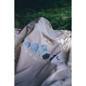 [25SS] [코오롱스포츠] 남녀공용 그래픽 반팔 티셔츠 GO WILD JWTCM25597BRW