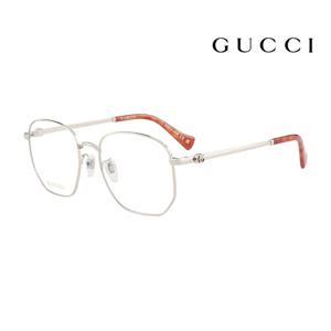 구찌 명품 안경테 GG1420OK 002 스퀘어 메탈 아시안핏 여자 남자