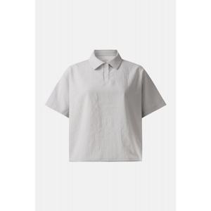 [25SS] [코오롱스포츠]여성 린넨 라이크 반팔 폴로 티셔츠 TVTCM25504LGI