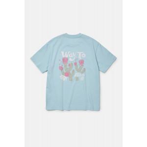 [25SS] [코오롱스포츠]여성 선인장 그래픽 반팔 티셔츠 TVTCM25622LBL