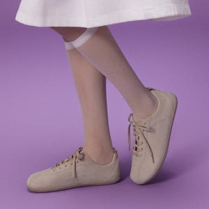 [폴더 하이라이트] 툴레아 플랫 스니커즈 스웨이드 아이보리 / FLOTGA1W24