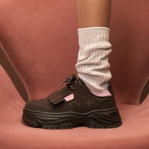 [폴더 하이라이트] 3300 하이 스웨이드 코코아모브 브라운 / FLOTFA3U60