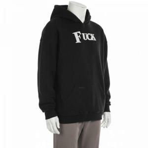 베트멍 인사이드아웃 퍽 자수 남성 후드티 블랙 18FW MAH19TR211