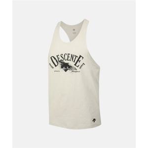 데상트 트레이닝 그래픽 슬리브리스 베이지(SQ221TST42) SQ221TST42_BEIG 301432