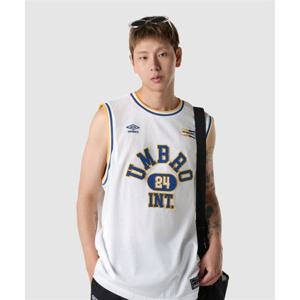 엄브로 UMBRO 원포인트 메쉬 슬리브리스 티셔츠 아이보리(UQ321CSL71) UQ321CSL71_SCW0 372604