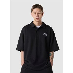 엄브로 크리스피 타슬란 피케 카라 반팔 티셔츠 UQ223CTS59 373013