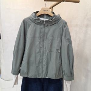 [크레송]반후드   집업  점퍼   OBCFUP01DG