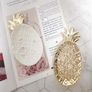 악세서리보관함 블링블링 골드 파인애플 악세서리 트레이 쥬얼리 보관