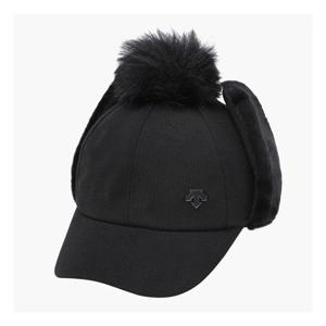 데상트 GOLF 여성 귀달이 방한캡 DQ42WFCPO1 DQ42WFCPO1_BLKG 280309