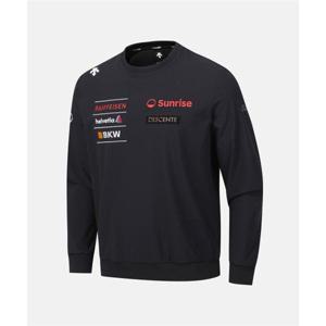 데상트 스위스 스키 트레이닝 맨투맨 블랙(SQ321SWH91) SQ321SWH91_BLK0 278452