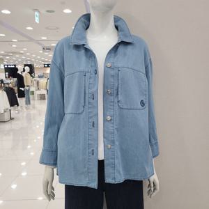 [크레송]산뜻하고  부드러운 청남방  ODCFBP59_US