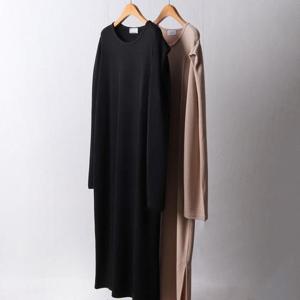 [강물처럼]빅사이즈사랑해요 F752L310 소프트스트랩롱원피스 DL