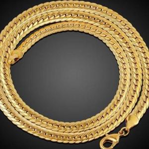 남성목걸이 골드목걸이 골드 목걸이OC 체인 남성 18kgp