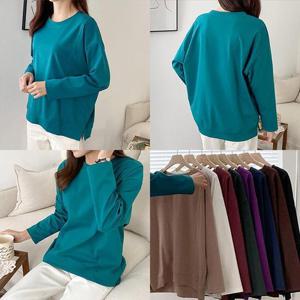 [강물처럼]위쉬몰 BQ 샐러리절개긴팔티셔츠(K326H309) 빅사이즈