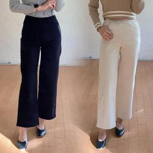 [강물처럼]위쉬몰 LO 와일드스판밴드팬츠304(P892H309) 빅사이즈