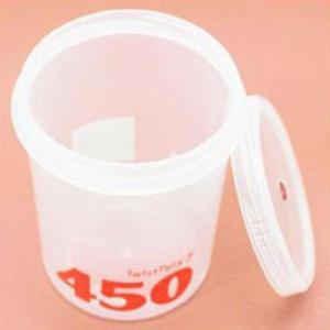 (SM)다용도 원형 밀폐용기 간식통 도시락 520ml