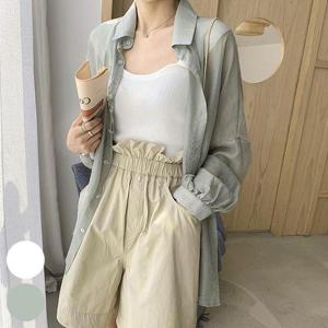 [강물처럼]빅사이즈사랑해요 J720L308 루즈가오리쉬폰카라셔츠 D