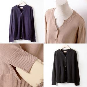 [강물처럼]위쉬몰 RM 브이컷이지가디건(2977H308) 빅사이즈 (107