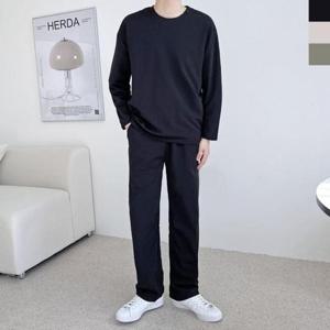 상하세트 GQQ 남자노링클일자밴딩상하세트 STT221