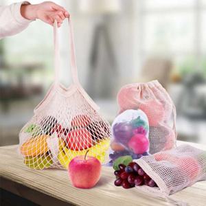 일상 접이식 방수 패브릭 그물네트 장바구니 시장가방