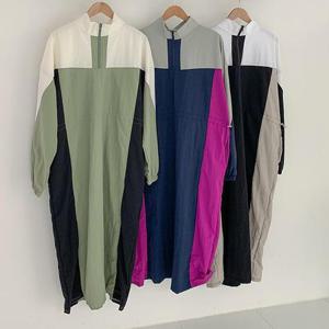 [강물처럼]빅사이즈사랑해요 P784L308 바스락스트링원피스 PO (1