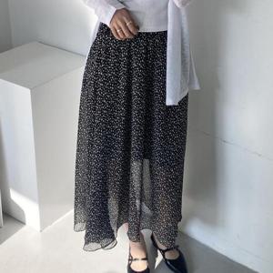 [강물처럼]아이우먼 레오파드벨밴딩스커트 CRO494M308 빅사이즈