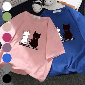 [강물처럼]빅사이즈사랑해요 J682L307 러브미캣츠박시스판티 ED