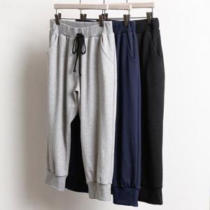 [강물처럼]빅사이즈사랑해요 0206L307 끈밴딩7부트레이닝팬츠 MN