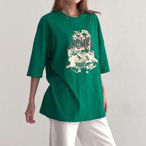 [강물처럼]아이우먼 게으른냥이박시나염티 SUO339M305 빅사이즈