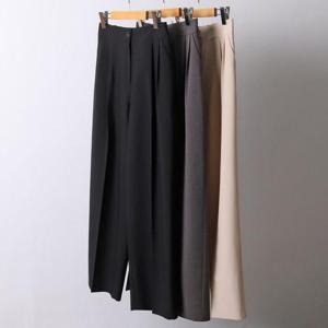 [강물처럼]빅사이즈사랑해요 I638L305 캐럿와이드핏슬랙스 LT (1