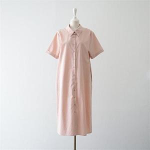 [강물처럼]아이우먼 라라오픈롱셔츠원피스 WBO209M304 빅사이즈