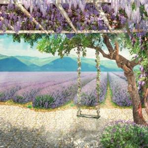 풍경화퍼즐 500조각 직소퍼즐 - 라벤더 들판 (PK500-3520)