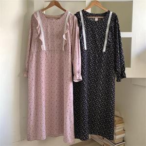 [강물처럼]빅사이즈사랑해요 K891L302 마가렛셔링스냅롱원피스 G