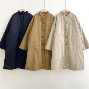 [강물처럼]빅사이즈아우터 V878L512 뽀글이포켓양면패딩 YY (442