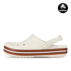 크록스 클래식 크록밴드 검 클로그 샌들 서밋 화이트 212756-2MD